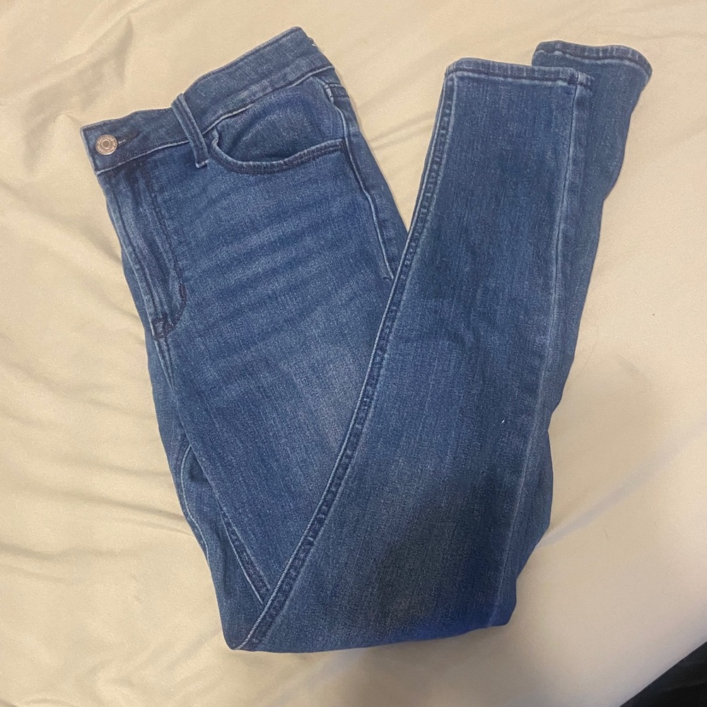 Old Navy Women's Dark Blue Skinny Jeans